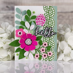 Spellbinders Eyelet Scallop Border Etched Dies