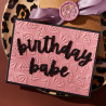 Spellbinders Born to Sparkle 3D Embossing Folder
