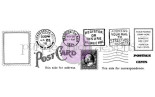 Purple Onion Designs Vintage PostCARD Set