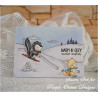 Purple Onion Designs Stacey Yacula - Blaze (Skiing Skunk)