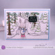 Purple Onion Designs Stacey Yacula - Ember (Skiing Bunny)