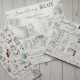 Craft o' Clock Something Blue Paper COLLECTION and BASIC designs Set 20x20cm 24fg