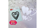 Craft&You Biscuit Frame Hearts Set Dies