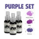 TOMMY Purple set – 3 ink extreme 50ml – Malva – Glicine Chiaro – Pervinca + CORSO ONLINE