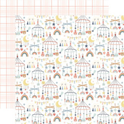 Echo Park Baby On Board It's a Girl! Collection Kit 30x30cm