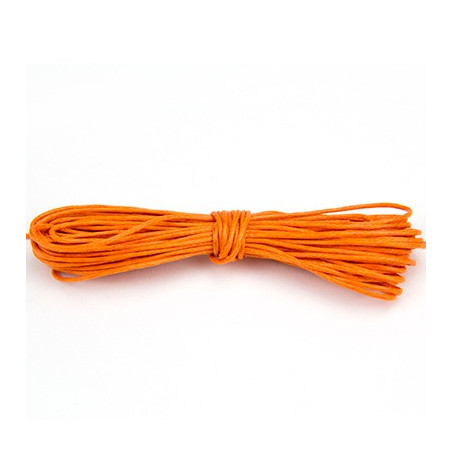Filo cotone cerato arancio 5 m