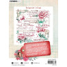 Studio Light Sending You Love Clear Stamps Background Collage nr.797