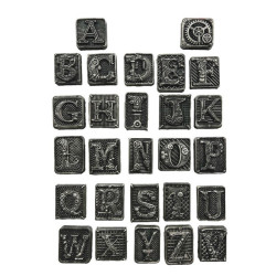 Stamperia Master of Magic Soft Mould A4 Alphabet