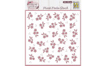 Nellie‘s Choice Mixed Media Stencil Spring Flowers