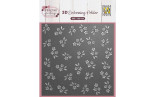 Nellie's Choice 3D Embossing Folder Spring Flowers