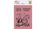 Nellie's Choice Clear Stamp A6 Gnome & Elf