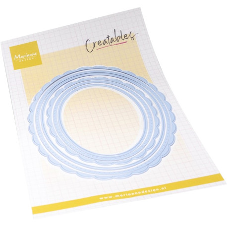 Marianne Design Creatables Scalloped Oval