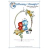 Timbro Whimsy Stamps Bird Swing