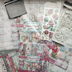 Stamperia Master of Magic Soft Mould A4 Alphabet