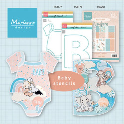 Marianne Design Paper Set A5 New Born