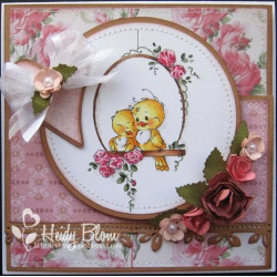 Timbro Whimsy Stamps Bird Swing