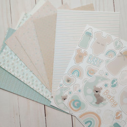 Marianne Design Paper Set A5 New Born