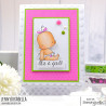 Stamping Bella BABY BOY & GIRL RUBBER STAMP
