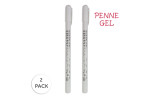 Nuvo White Gel Pens 2 pezzi