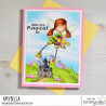 Stamping Bella WHIMSABELLA GLIMMERGLADE RUBBER STAMP