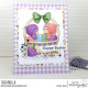 Stamping Bella BUNDLE GIRLS IN THE EASTER BASKET RUBBER STAMP