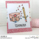 Stamping Bella SPEC-TACULAR LETTER & PENCIL RUBBER STAMP