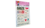 GLIMPS CLEAR STAMPS - GCSA7 25-45 PAROLE GRAZIE