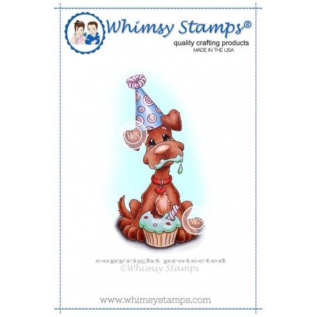 Timbro Whimsy Stamps Cupcake Bliss