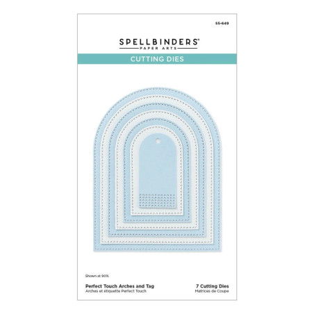 Spellbinders Perfect Touch Arches and Tag Cutting Dies