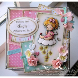 Timbro Whimsy Stamps Angie