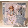 Timbro Whimsy Stamps Angel Cody