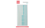 Marianne Design Decoration Enamel Dots Duotone Teal