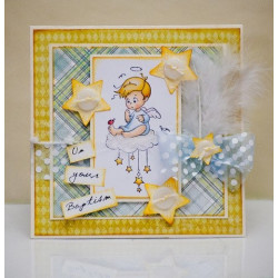 Timbro Whimsy Stamps Angel Cody