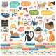 Simple Stories Fur Baby Cat Collection Kit 30x30cm