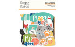 Simple Stories Fur Baby Cat Bits & Pieces 59pz