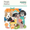 Simple Stories Fur Baby Dog Bits & Pieces 52pz