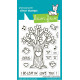 LAWN FAWN Heart Tree Clear Stamps