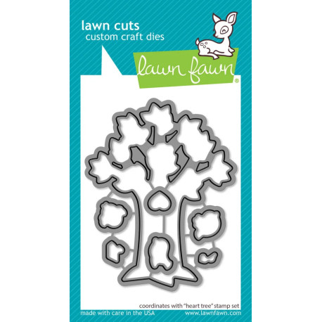 LAWN FAWN Heart Tree Cuts