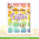 Lawn Fawn Easter Egg Background Stencils 2pz