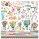 Simple Stories Simple Vintage Flower Shoppe Collection Kit 30x30cm