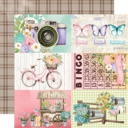 Simple Stories Simple Vintage Flower Shoppe Collection Kit 30x30cm
