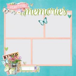 Simple Stories SIMPLE PAGES PIECES Simple Vintage Flower Shoppe