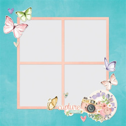 Simple Stories SIMPLE PAGES PIECES Simple Vintage Flower Shoppe