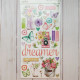 Simple Stories Simple Vintage Flower Shoppe Chipboard Stickers