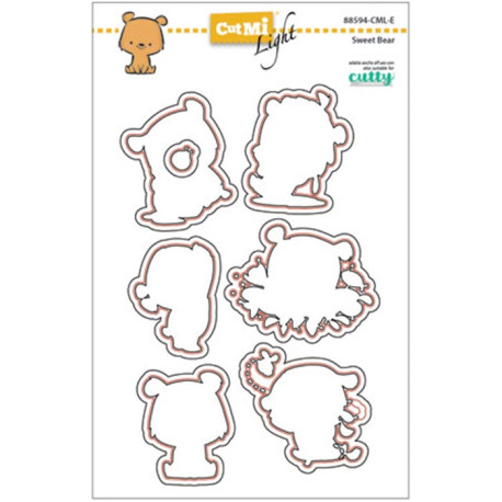 Fustelle Cut-Mi 88594-CML-E Sweet Bear