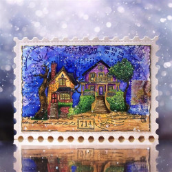 AALL & Create Stamp Set A6 1257 Scenic Script