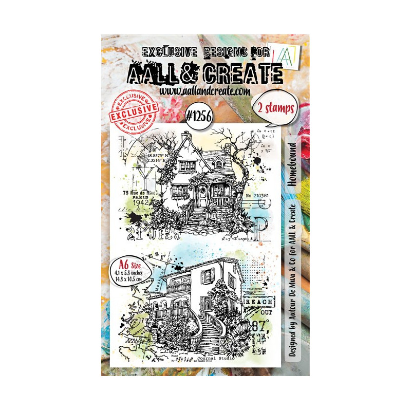 AALL & Create Stamp Set A6 1256 Homebound