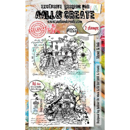 AALL & Create Stamp Set A6 1255 Stone and Ink
