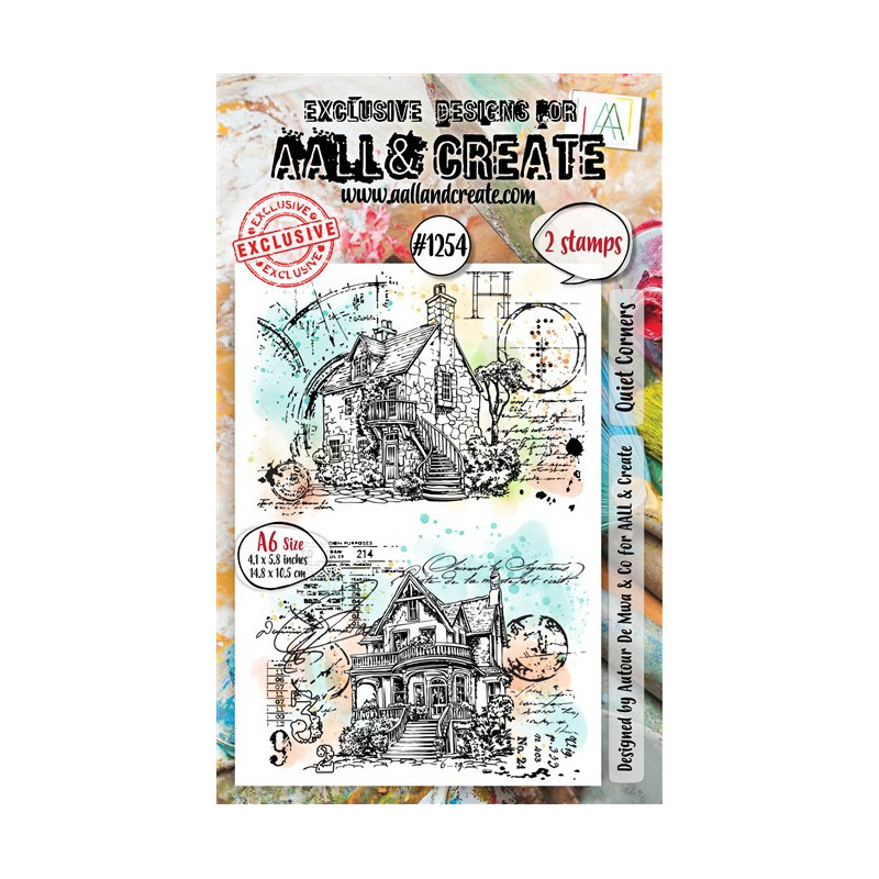 AALL & Create Stamp Set A6 1254 Quiet Corners