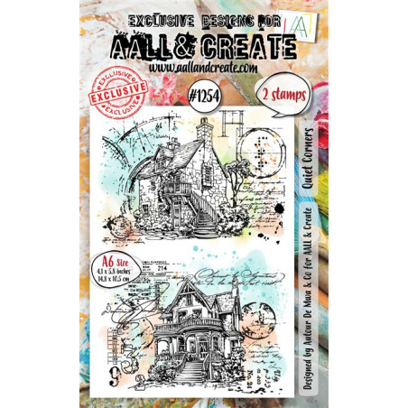 AALL & Create Stamp Set A6 1254 Quiet Corners